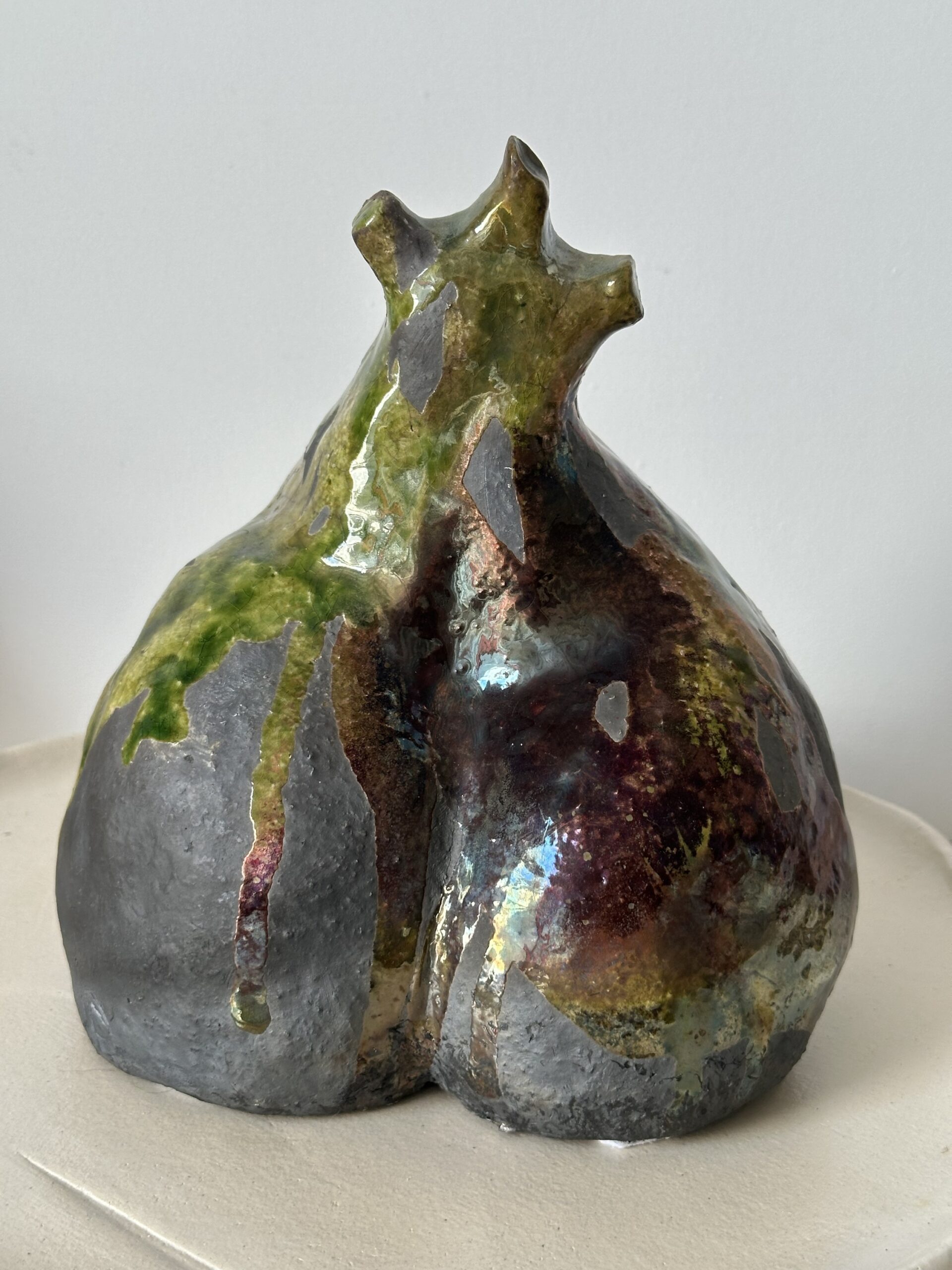 Raku beeld – innerlijke kracht - Afbeelding 2