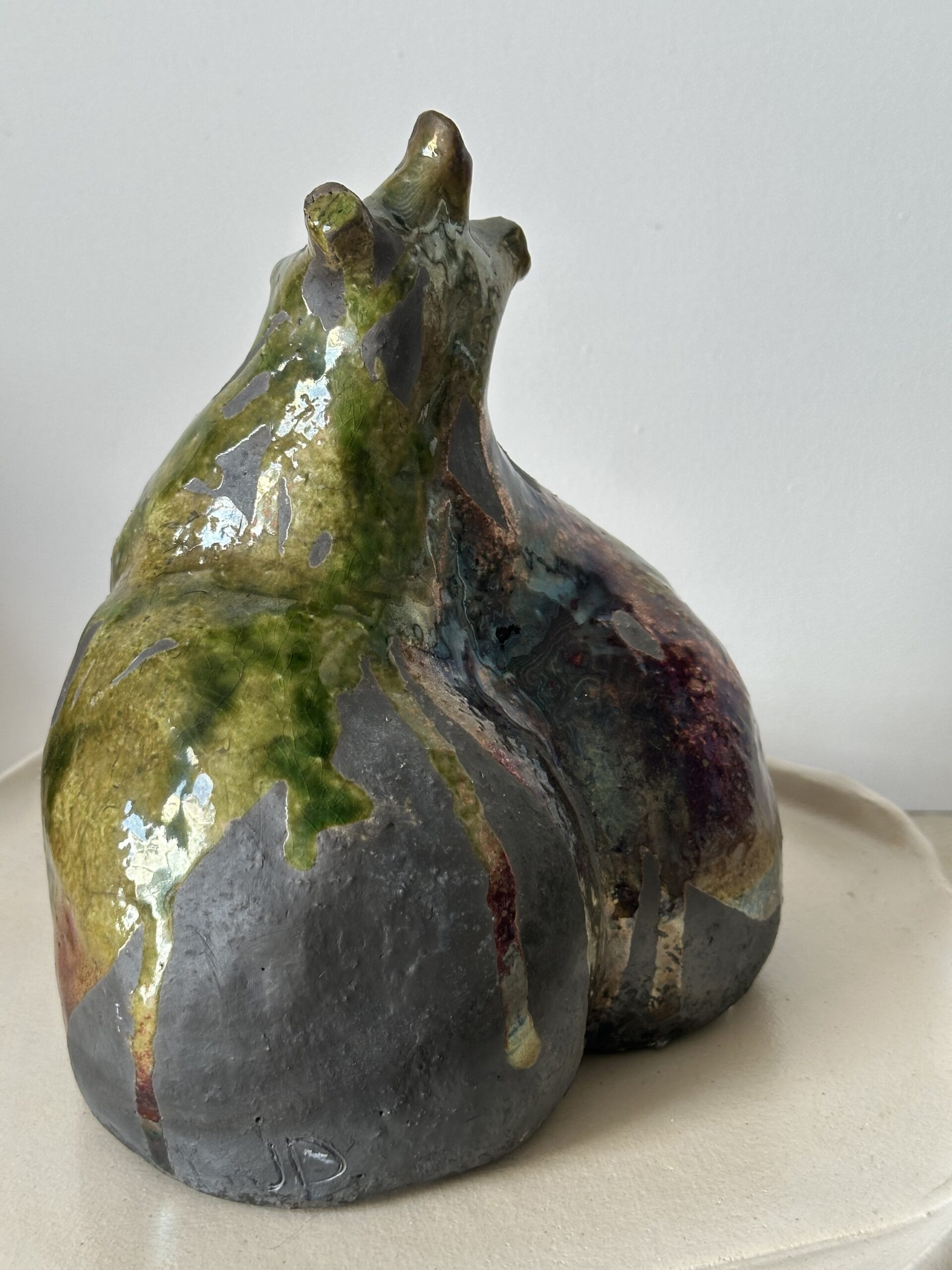 Raku beeld – innerlijke kracht - Afbeelding 3
