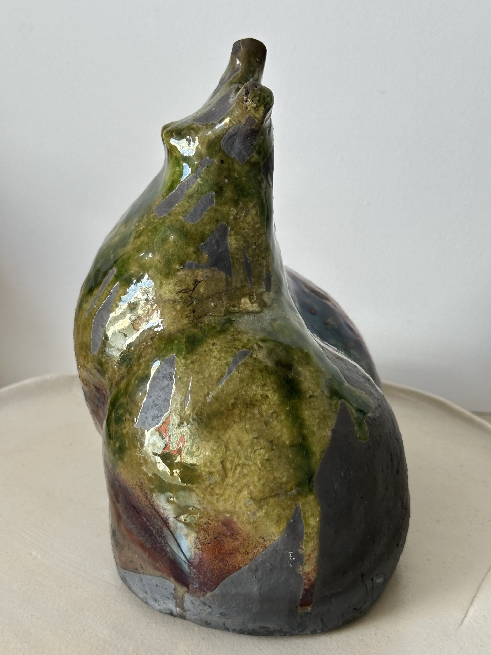 Raku beeld – innerlijke kracht - Afbeelding 4